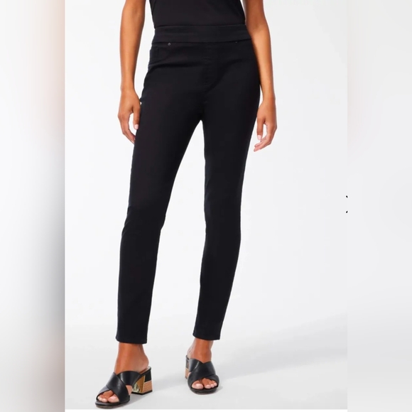 Chico's Denim - Jeggings Chico's Black Women's Pre Loved Condition